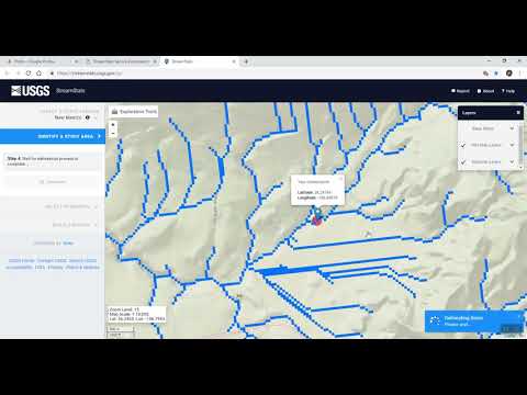Streamstats Watershed Delineation