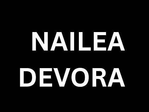 How to Pronounce '' Nailea Devora '' in English language? |How to say     Nailea Devora ?|