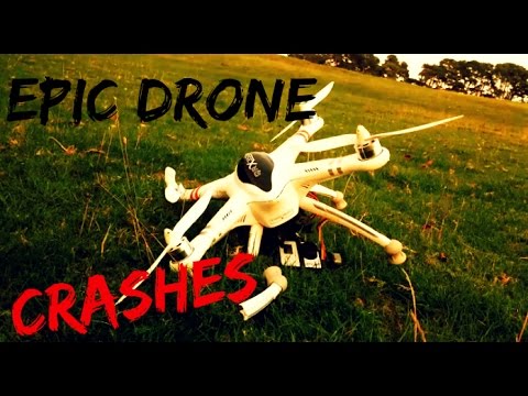 Funny Drone Crashes