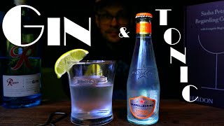 How to make a Gin and Tonic || from Regarding Cocktails by Sasha Petraske
