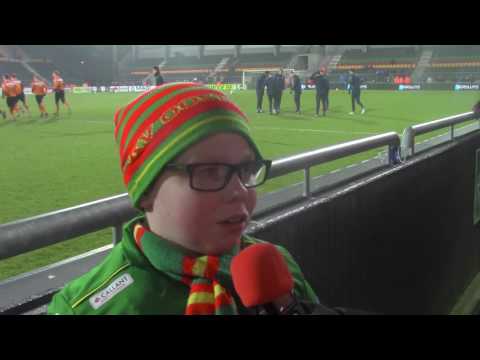 De eerste stap richting de heizel | Sfeerreportage KVO - Genk