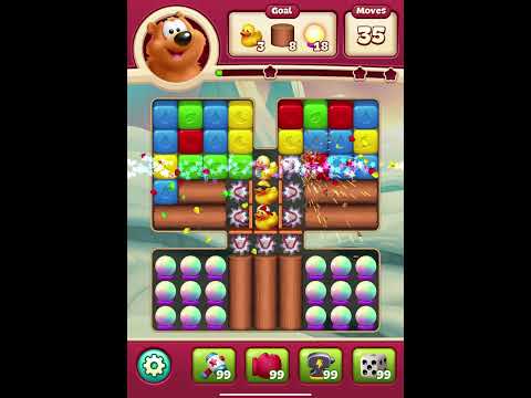 TOON BLAST Levels 2371 - 2377 [No Boosters]