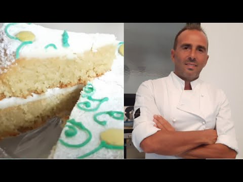 Neapolitan lemon caprese original recipe #pastry #lemon #simoneespositopastry chef #caprese