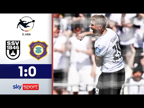 Scholze entscheidet Partie! | SSV Ulm - Erzgebirge Aue | Highlights - 3. Liga 2025/26