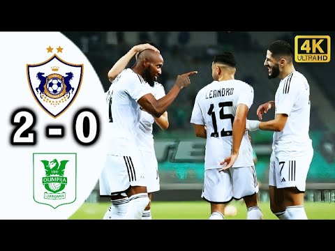 Qarabag vs Olimpia 2-0 • Full Review • All Goals • UEFA Europa League #FootballTV #qarabag