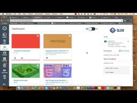 Part of a video titled Canvas Dashboard - How to add an image to your course - YouTube