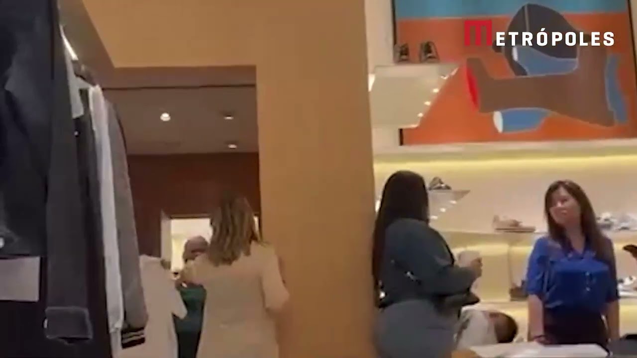 Senadora faz compras em loja de luxo nos EUA com lobista investigado