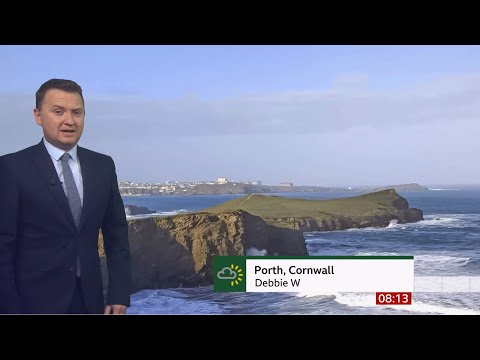 Weather images of the day - blustery, sunny, grey and clocks forward (UK) - BBC - 23/03/2023 (a)