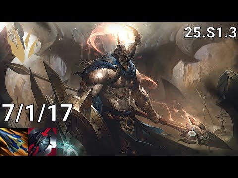 Pantheon Jungle vs Lee Sin - EUW challenger | Patch 25.S1.3