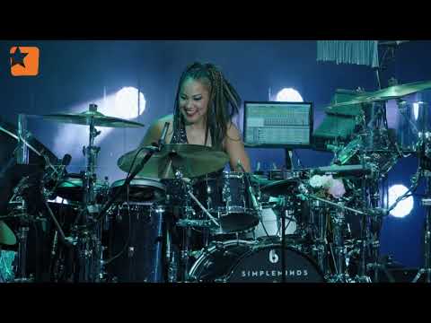 DRUM SOLO Simple Minds - Cherisse Osei