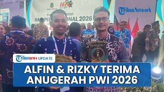 Kisah Alfin Wahyu dan Rizky Armanda, Wartawan Tribun Network yang Berhasil Raih Anugerah PWI 2026