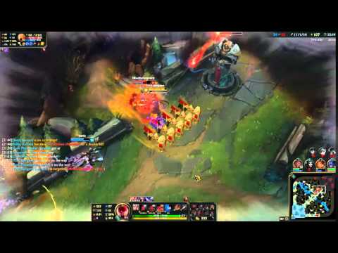 TSM Bjergsen Insane Lee Sin Outplay