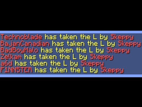 Skeppy vs YOUTUBERS (Minecraft Duels)