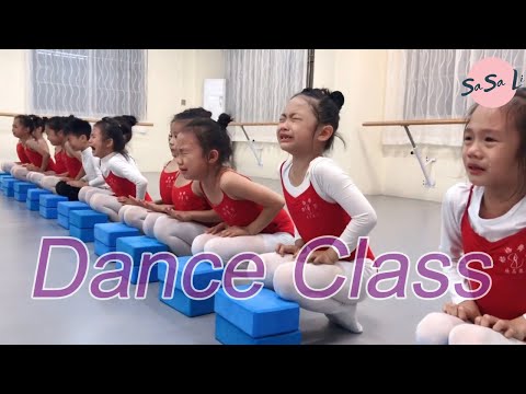 Children who study dance hard, they all work hard and become beautiful dancers.