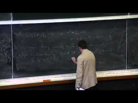 Andras Vasy - Microlocal analysis and wave propagation (Part 1)