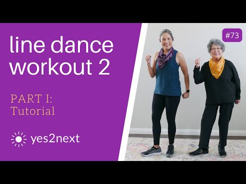 Line dance-inspired workout! PART 1 | Electric Slide, Cowboy Hustle Tutorial | Seniors, beginners