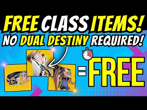 Get FREE EXOTIC CLASS ITEMS! No DUAL DESTINY Required, How to Get Fast & Easy! Destiny 2 Revenant