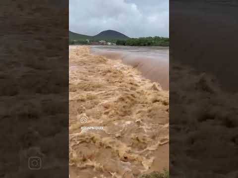rio de contas 02/03/26 #bahia #temporal #cheia #barragemdepedra#nordeste #jequié