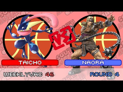 WeeklyVac 46 - SSBU - Taicho (Greninja) vs Naora (Simon)