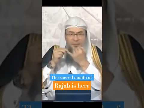 The sacred month of Rajab is here #sheikh #assim #alhakeem  #assimalhakeem #motivation