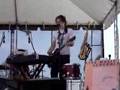 boy eats drum machine