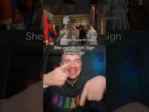 Bridgerton Deaf character S3! #ASL #BSL #BritishSignLanguage #americansignlanguage  #bridgerton