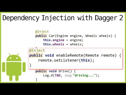Dagger 2 Tutorial Part 1 WHAT IS DEPENDENCY INJECTION Android Studio Tutorial