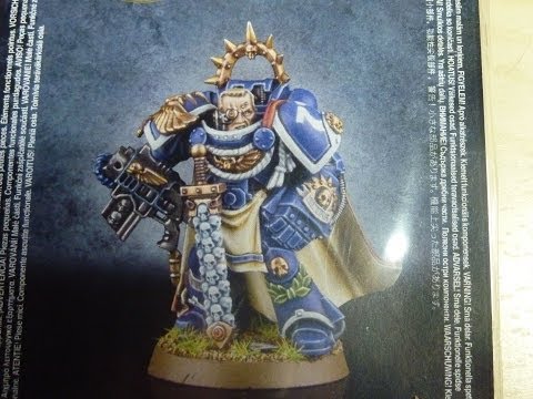 Web Exclusive Limited Edition Space Marine Captain #1 unboxing and review (WH40K)