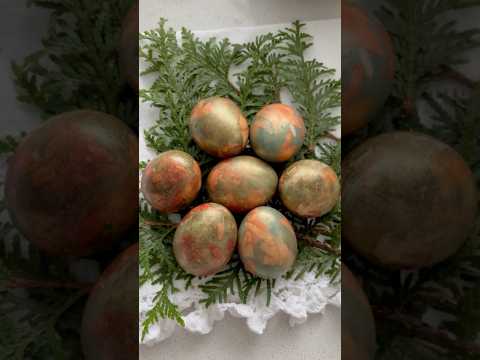 MAGIC GOLD EGGS from Red Cabbage! ✨🥬 No Artificial Dye!