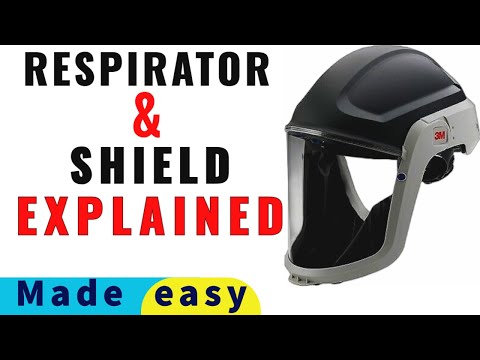 Woodturning and the Best Faceshield for it... 3m Versaflow.