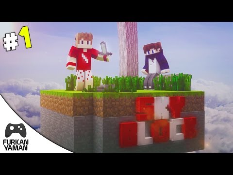 Minecraft SkyBlock - Bölüm 1 - ÇİFT FACECAM!!