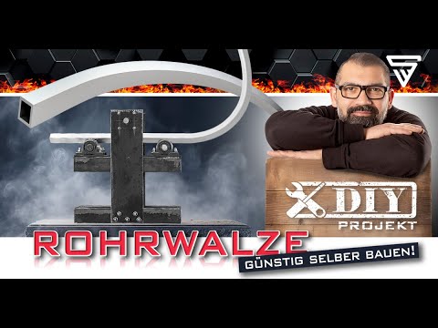STAHLWERK Spezial-Rohrwalze | Ringbiegemaschine günstig selber bauen
