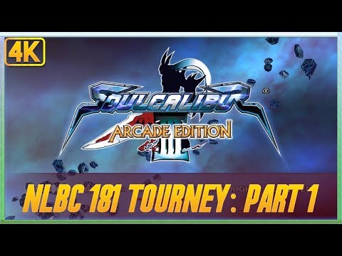 Soulcalibur 3 Arcade Edition - Tournament Part 1 w/ Commentary @ Next Level 181 [4k/60fps]