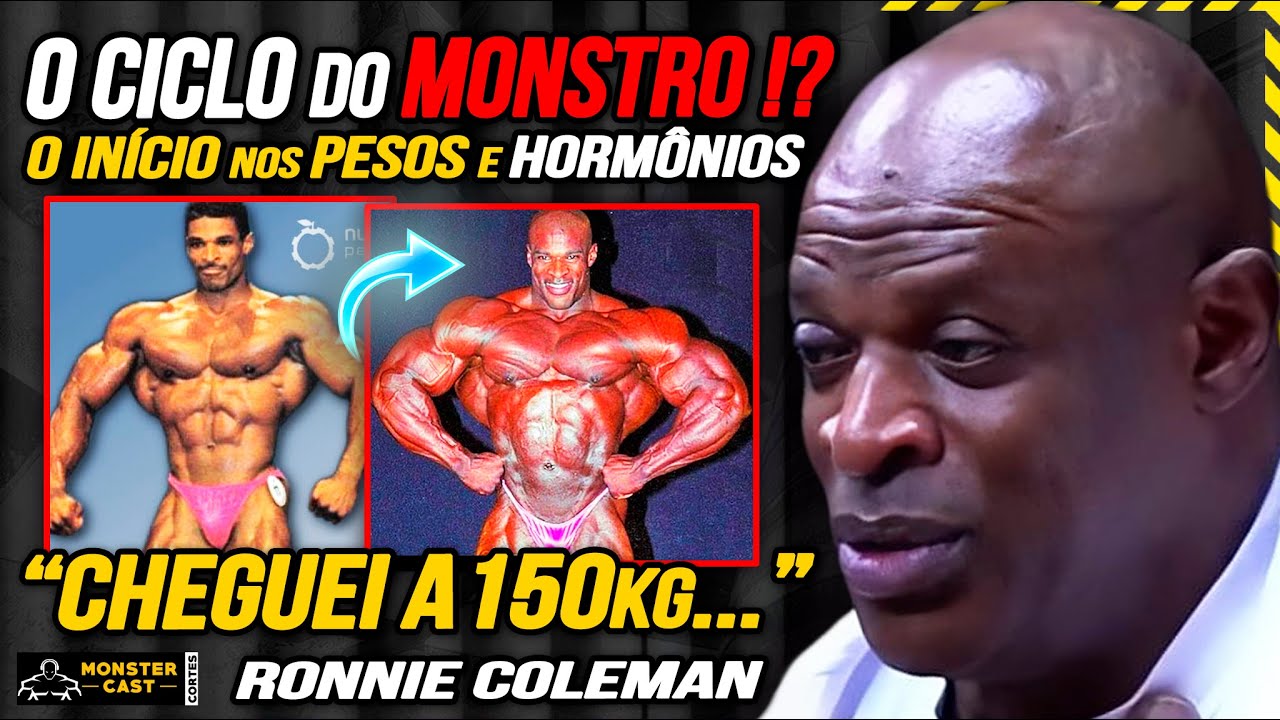 RONNIE COLEMAN GANHOU 40KG DE MÚSCULO COM HORMÔNIOS !? MANDOU A REAL !!! | RONNIE COLEMAN