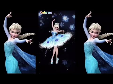 Frozen Elsa Transformation Ballet Actress
