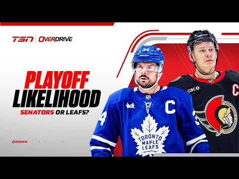 Do Senators have better chance at making playoffs than Maple Leafs?