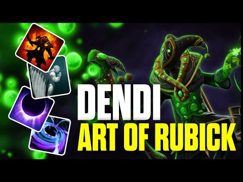 Epic Gameplay Rubick Solo Mid by Dendi - Top MMR Pro Player | Dota 2
