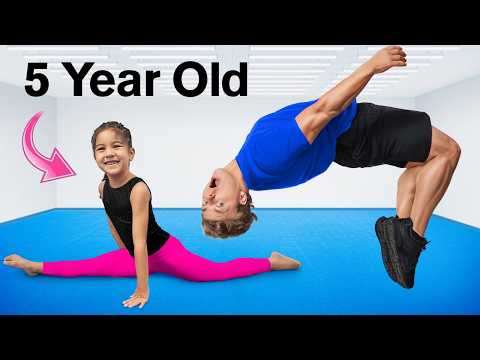 I Challenged the World's Smallest Gymnast!