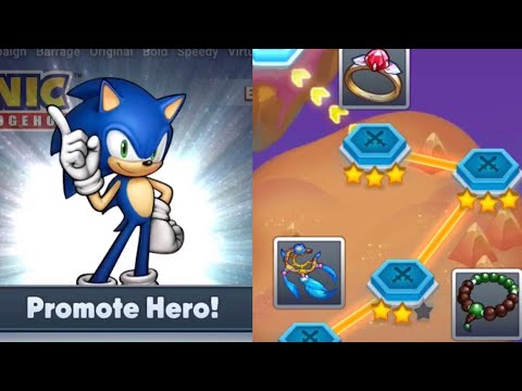 Promoting the Hedgehog 🦔-SEGA Heroes