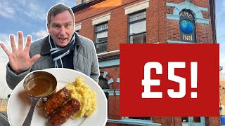 The CHEAPEST PUB in ENGLAND - £5 FOR THREE COURSES!