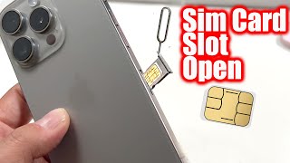 How To Remove Sim Card From iPhone 15 Pro Max - How To Insert Sim Card iPhone 15