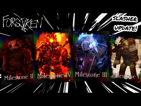 WINNING WITH EVERY NEW SLASHER MILESTONE SKIN! | Roblox Forsaken