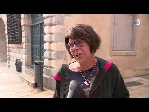 Réactions dans les rues de Besançon après l'annonce du confinement