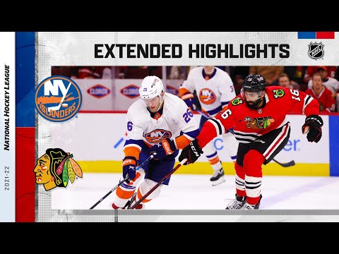 New York Islanders vs Chicago Blackhawks Oct 19, 2021 HIGHLIGHTS