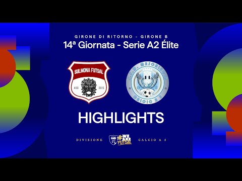 Sulmona Futsal 13-1 Mascalucia | Goals and highlights | Matchday 14 | Serie A2 Elite 2025/2026 - B