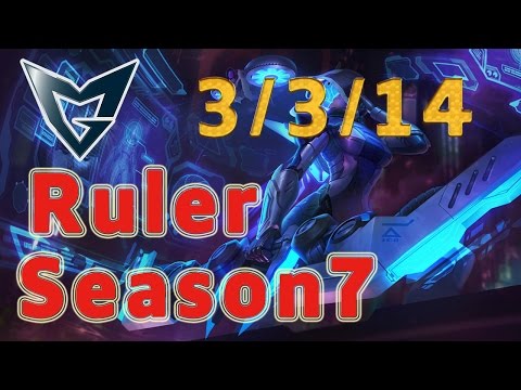 SSG Ruler Ashe ADC vs Caitlyn Patch 7.1