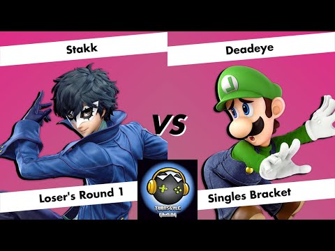 Teching @ TurnStyle 4 - Loser's Round 1 - Stakk (Joker) vs Deadeye (Luigi)