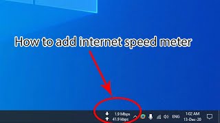 Internet speed meter for pc windows 10 free download