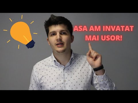 3 metode pentru a învăța mai UȘOR