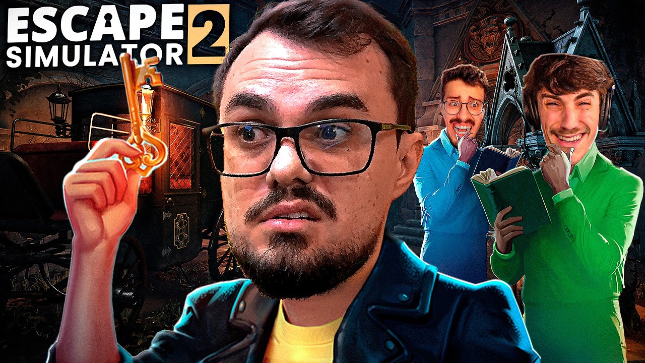 A NOVA SAGA DE INVESTIGAÇÃO DOS COLEGAS - ESCAPE SIMULATOR 2